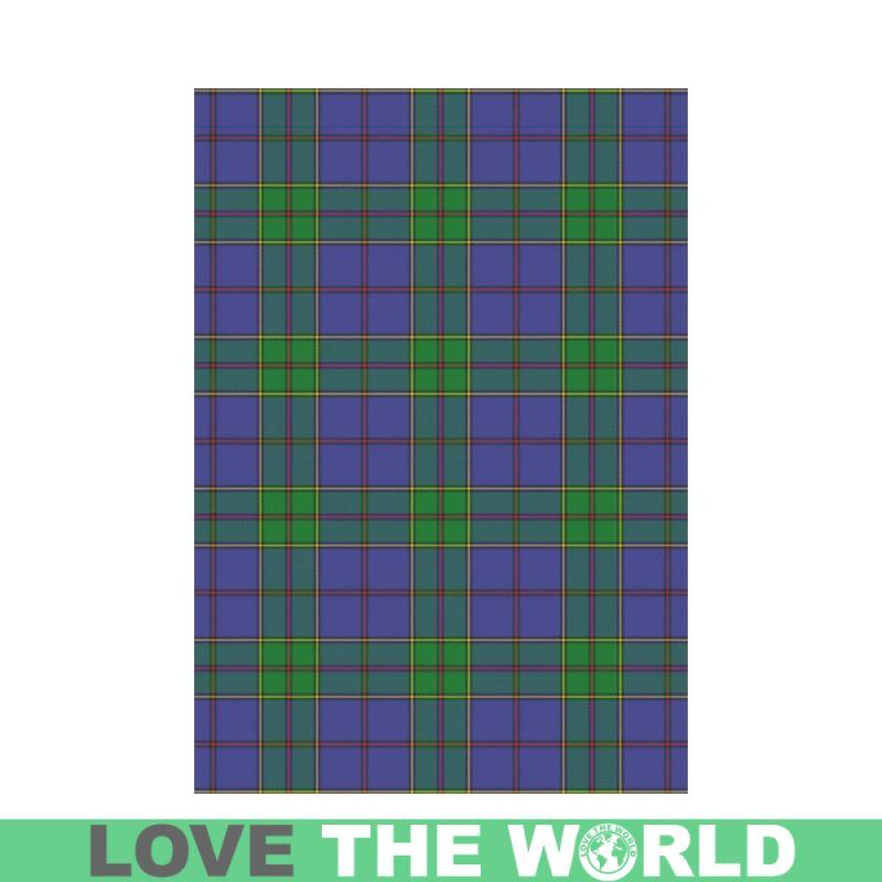 Gow (of Skeoch) Tartan Crest Garden Flag - Welcome Style