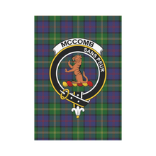 Load image into Gallery viewer, McComb Tartan Flag Clan Badge