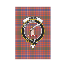 Load image into Gallery viewer, McCrea Tartan Flag Clan Badge K7