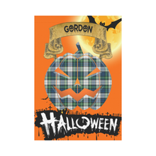 Load image into Gallery viewer, Gordon Dress Ancient Tartan Jack O' Lantern Garden Flag / Halloween Home Decor NN8
