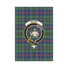 Load image into Gallery viewer, Wood Tartan Flag Clan Badge K7