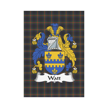 Load image into Gallery viewer, Watt Modern Tartan Flag Clan Badge