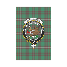 Load image into Gallery viewer, MacKinnon Hunting Ancient Tartan Flag Clan Badge