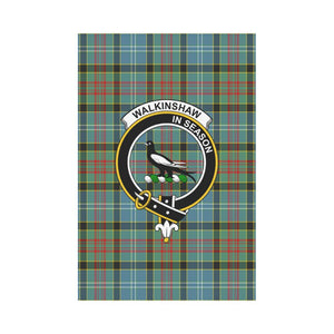 Walkinshaw Tartan Flag Clan Badge