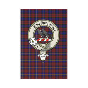 Aitken Tartan Flag Clan Badge K7