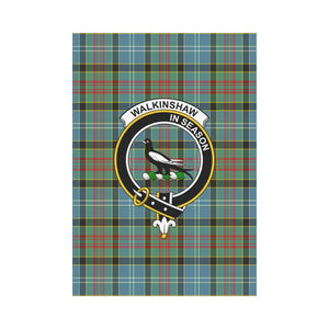 Walkinshaw Tartan Flag Clan Badge K7