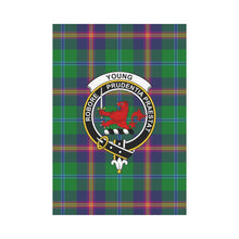 Load image into Gallery viewer, Young Tartan Flag Clan Badge K7