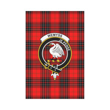 Load image into Gallery viewer, Wemyss Tartan Flag Clan Badge