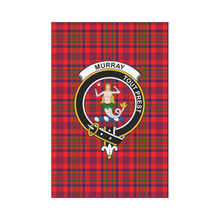 Load image into Gallery viewer, Murray (of Dysart) Tartan Flag Clan Badge K7