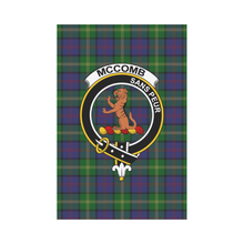 Load image into Gallery viewer, McComb Tartan Flag Clan Badge K7