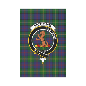 McComb Tartan Flag Clan Badge K7