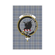Load image into Gallery viewer, Tweedy Tartan Flag Clan Badge K7