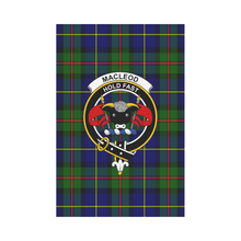Load image into Gallery viewer, MacLeod Tartan Flag Clan Badge K7
