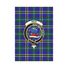 Load image into Gallery viewer, Weir Tartan Flag Clan Badge K7
