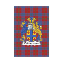 Load image into Gallery viewer, Witherspoon Tartan Flag Clan Badge K7