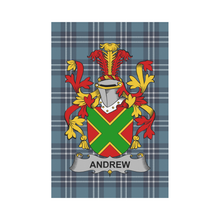 Load image into Gallery viewer, Andrew Tartan Flag Clan Badge