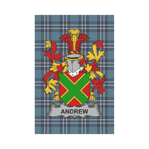 Andrew Tartan Flag Clan Badge