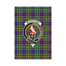 Load image into Gallery viewer, Whitefoord Tartan Flag Clan Badge K7