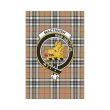 Load image into Gallery viewer, Thompson Camel Tartan Flag Clan Badge