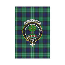 Load image into Gallery viewer, Abercrombie Tartan Flag Clan Badge