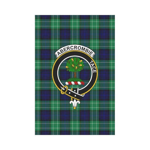 Abercrombie Tartan Flag Clan Badge