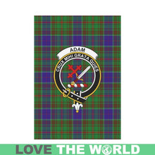 Load image into Gallery viewer, Adam Tartan Flag Clan Badge K7