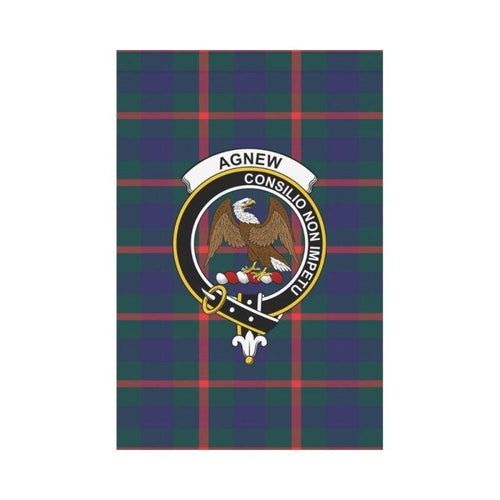 Agnew Tartan Flag Clan Badge
