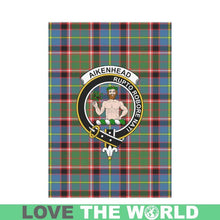 Load image into Gallery viewer, Aikenhead Tartan Flag Clan Badge K7