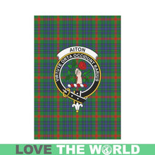Load image into Gallery viewer, Aiton Tartan Flag Clan Badge K7