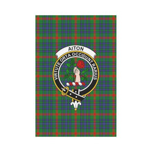 Load image into Gallery viewer, Aiton Tartan Flag Clan Badge
