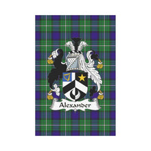 Load image into Gallery viewer, Alexander Tartan Flag Clan Badge