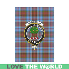 Load image into Gallery viewer, Anderson Tartan Flag Clan Badge K7