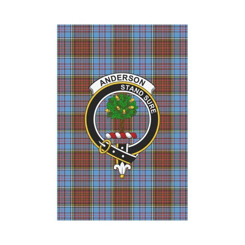 Anderson Tartan Flag Clan Badge