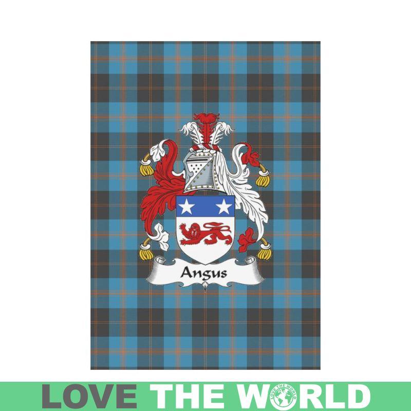 Angus Tartan Flag Clan Badge
