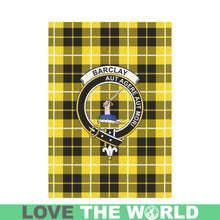 Load image into Gallery viewer, Barclay Dress Tartan Flag Clan Badge K7