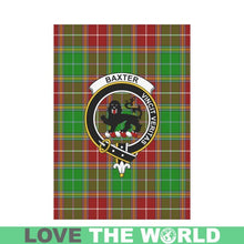 Load image into Gallery viewer, Baxter Tartan Flag Clan Badge K7