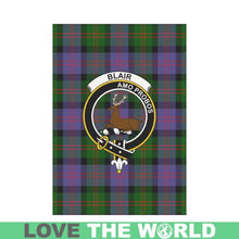 Load image into Gallery viewer, Blair Tartan Flag Clan Badge K7