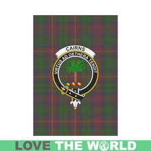 Load image into Gallery viewer, Cairns Tartan Flag Clan Badge K7