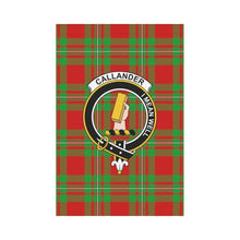 Load image into Gallery viewer, Callander Tartan Flag Clan Badge