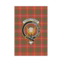 Load image into Gallery viewer, Carruthers Tartan Flag Clan Badge