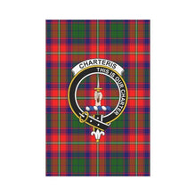 Load image into Gallery viewer, Charteris District Tartan Flag Clan Badge