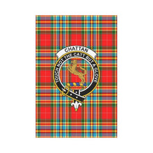 Load image into Gallery viewer, Chattan Tartan Flag Clan Badge