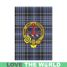 Load image into Gallery viewer, Clark Tartan Flag Clan Badge K7