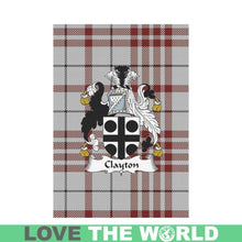 Load image into Gallery viewer, Clayton Tartan Flag Clan Badge K7