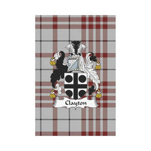 Load image into Gallery viewer, Clayton Tartan Flag Clan Badge