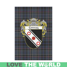 Load image into Gallery viewer, Conway Tartan Flag Clan Badge K7