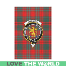 Load image into Gallery viewer, Cumming Tartan Flag Clan Badge K7