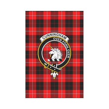 Load image into Gallery viewer, Cunningham Tartan Flag Clan Badge