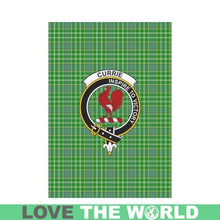 Load image into Gallery viewer, Currie Tartan Flag Clan Badge K7