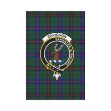 Load image into Gallery viewer, Davidson Tartan Flag Clan Badge